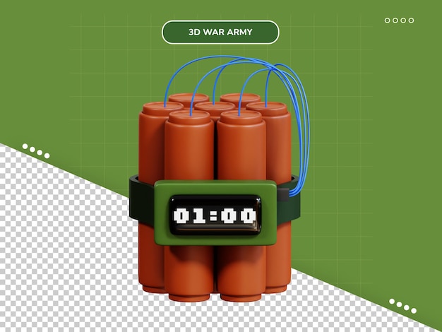 時限爆弾の 3 d アイコン