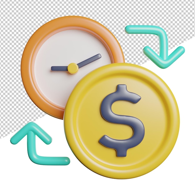 PSD time is money clock