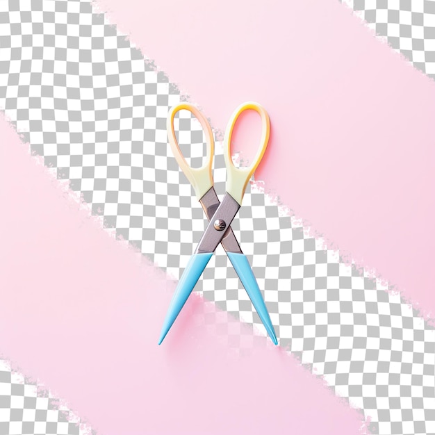 PSD tiny shears against transparent background