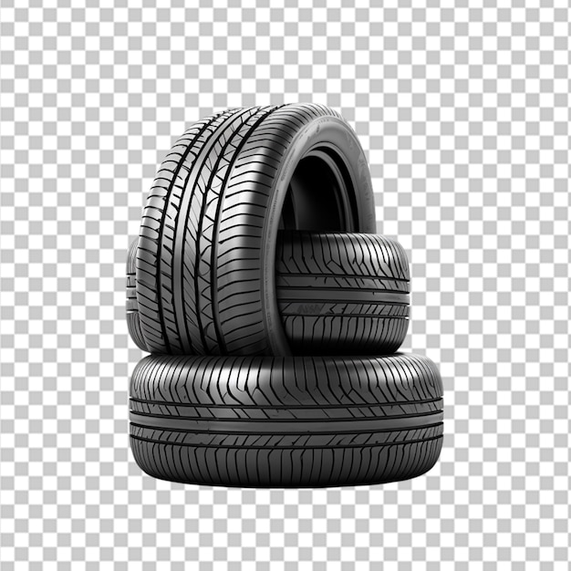 PSD tires wheels realistic set