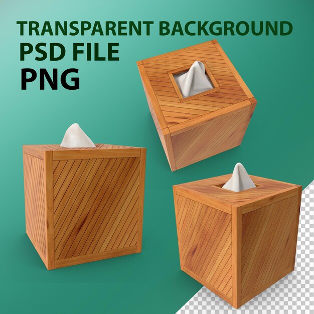 PSD tissue box png