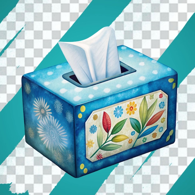 PSD tissue box