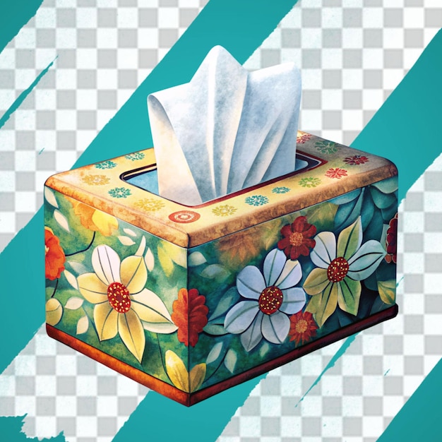 PSD tissue box