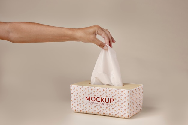 PSD tissues for single use mock-up