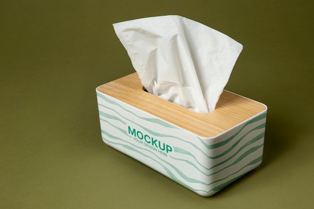 Tissues for single use mock-up