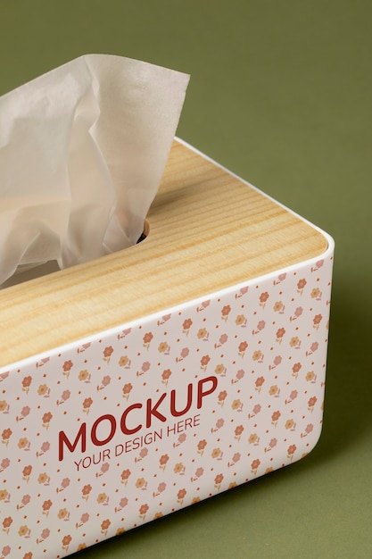 Tissues for single use mock-up