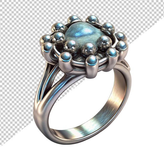 PSD toa ring on transparent background