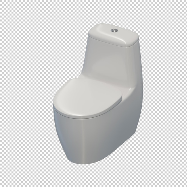 Toaleta 3D Element projektowania 02