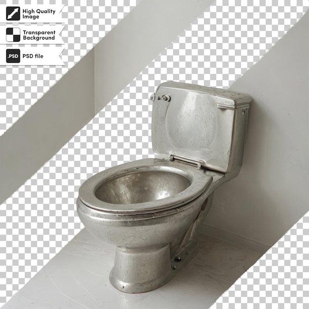 PSD toaleta psd na łazience na przezroczystym tle z edytowalną warstwą maski