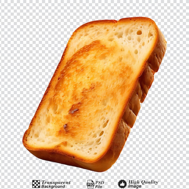 Toast Izolowany Na Przezroczystym Tle