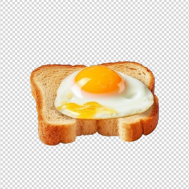 PSD toast with egg