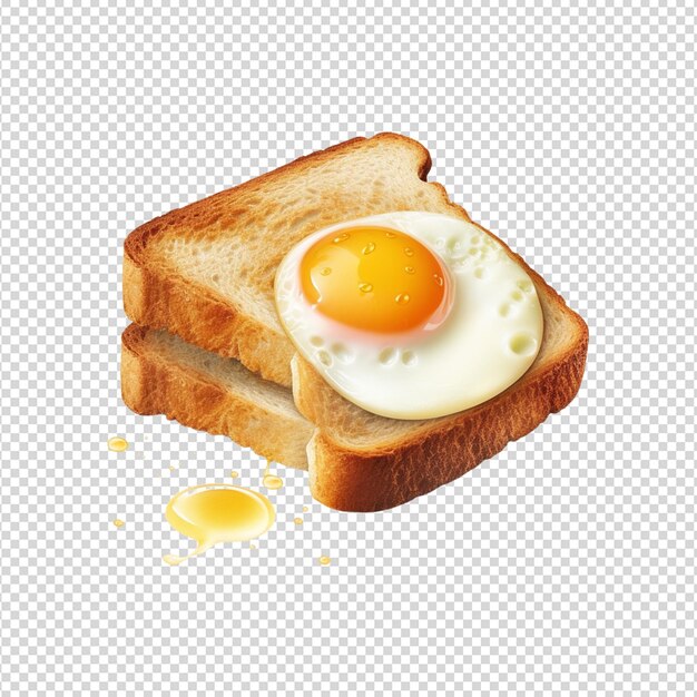 PSD toast with egg