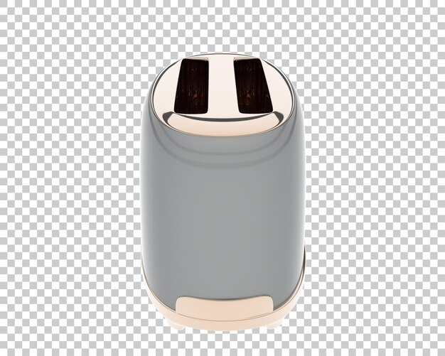 PSD toaster geïsoleerd op de achtergrond 3d rendering illustratie