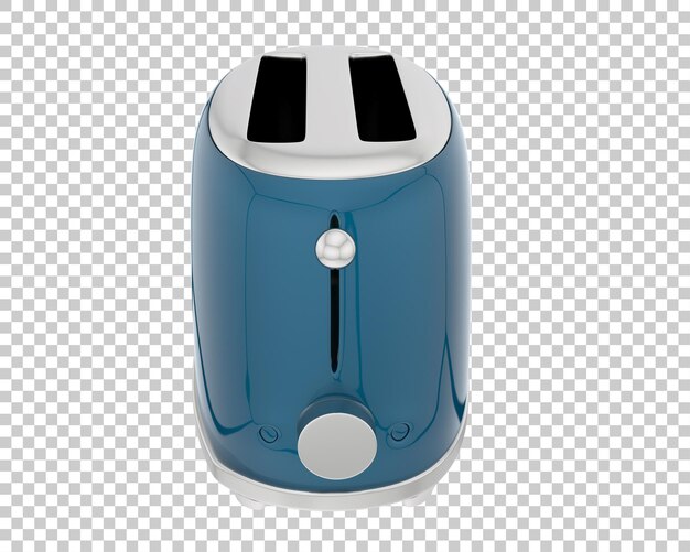 PSD toaster isolated on background 3d rendering illustration