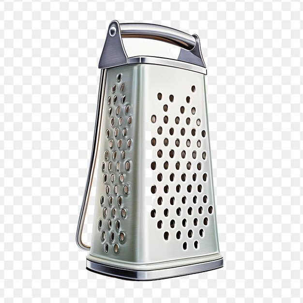 PSD a toaster with a black handle and a white background