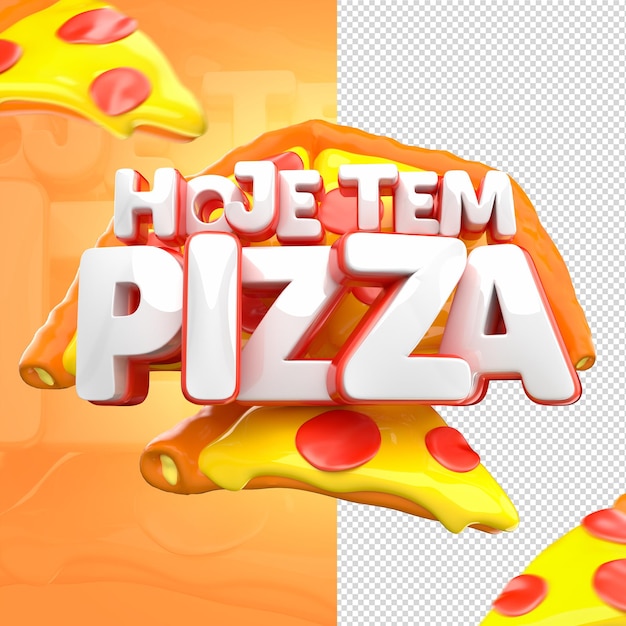 PSD oggi ha pizza seal 3d