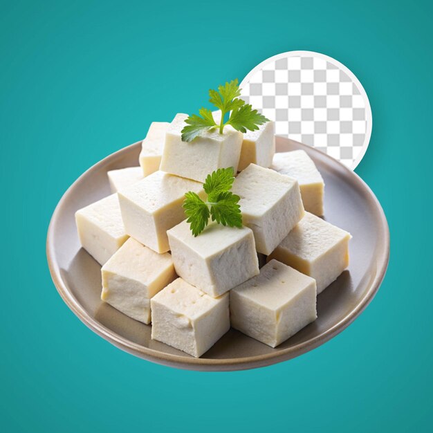 Tofu made from soybeans food nutrition concept