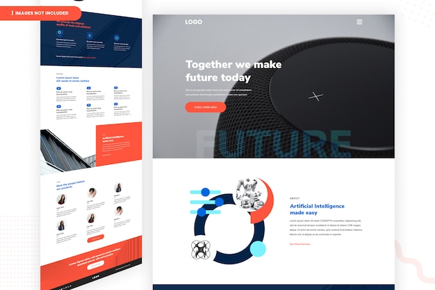 Together We Make Future Website Page