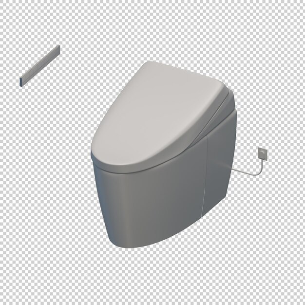 PSD toilet 3d design element 01