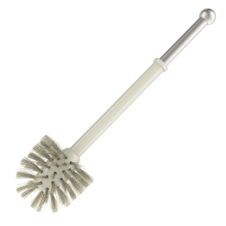 PSD toilet brush 3d rendering isolated on transparent background