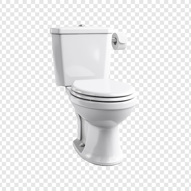 PSD toilet geïsoleerd op transparante achtergrond