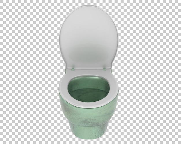 PSD servizi igienici isolati su sfondo trasparente illustrazione del rendering 3d