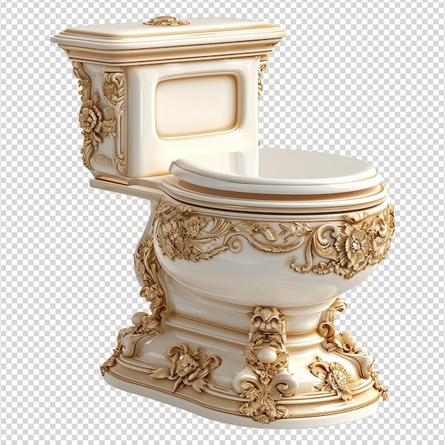 PSD toilet isolated on transparent background png