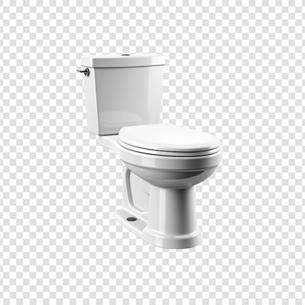 PSD toilet isolated on a transparent background