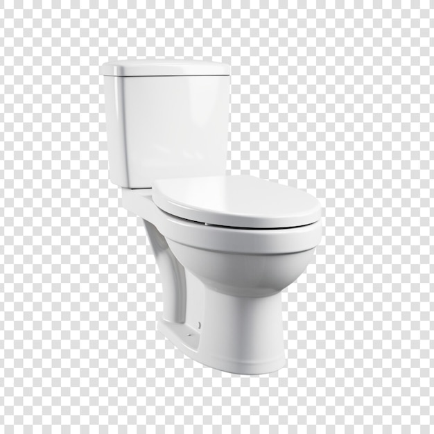 Toilet isolated on a transparent background