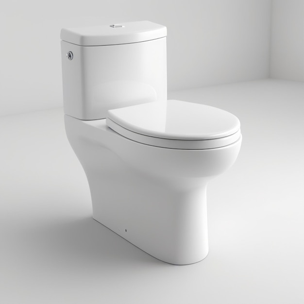 PSD 白い背景のトイレのpsd