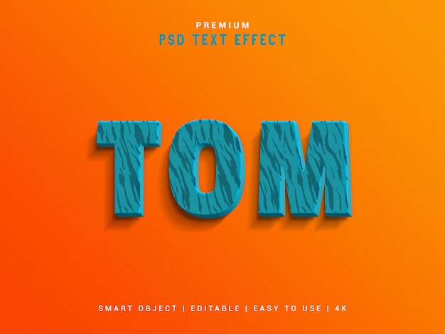 PSD tom teksteffectmaker