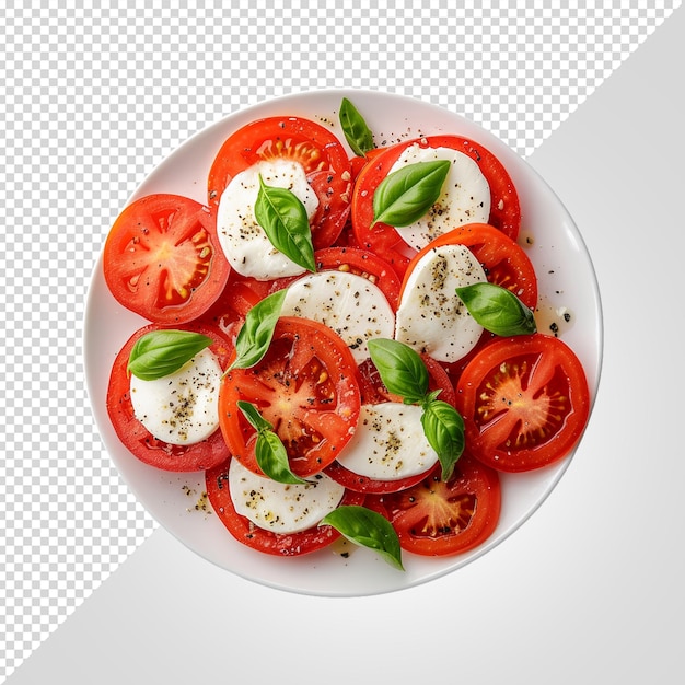 PSD tomaten en mozzarella