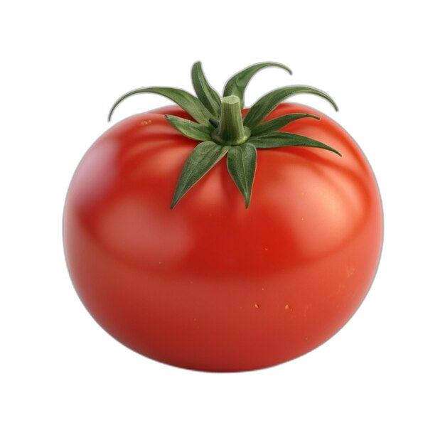 PSD tomaten psd op een witte achtergrond