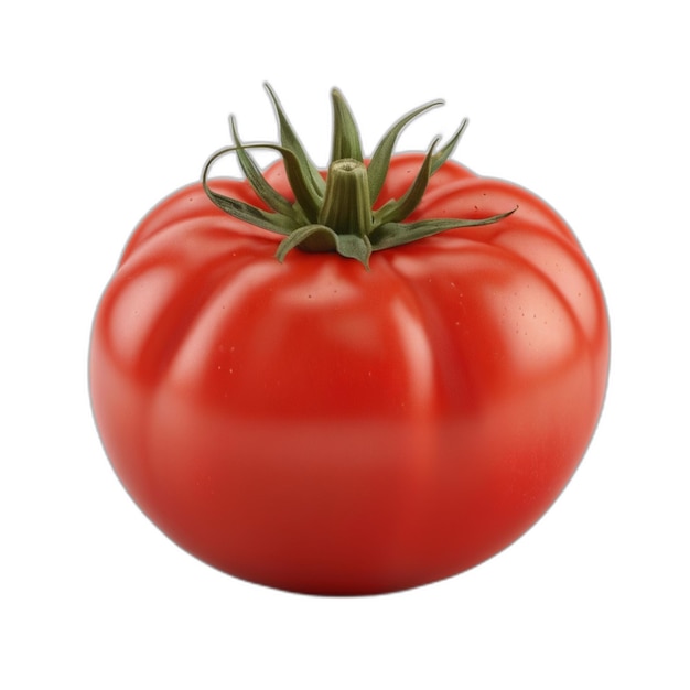 PSD tomaten psd op een witte achtergrond