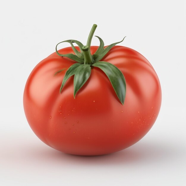 PSD tomaten psd op een witte achtergrond