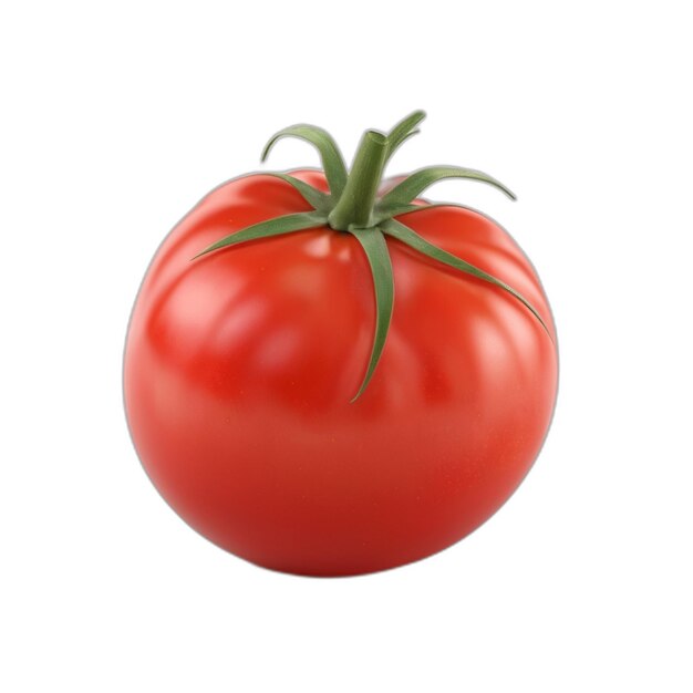 PSD tomaten psd op een witte achtergrond