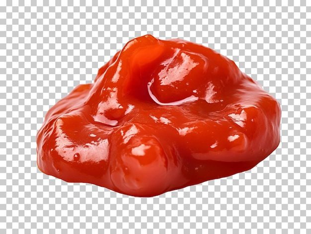 PSD tomatensaus geïsoleerd op transparante achtergrond png psd