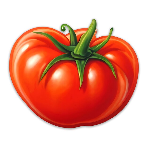 PSD tomato icon ontwerp