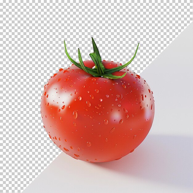 Tomato isolated on transparent background