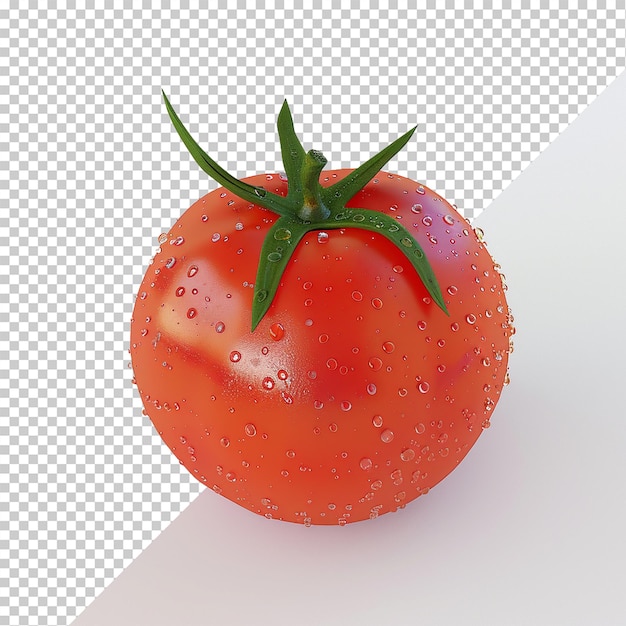 Tomato isolated on transparent background