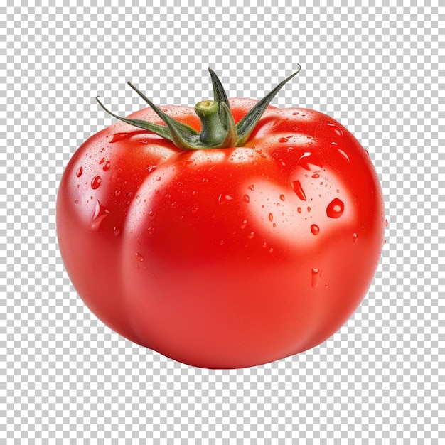 PSD tomato isolated on transparent background