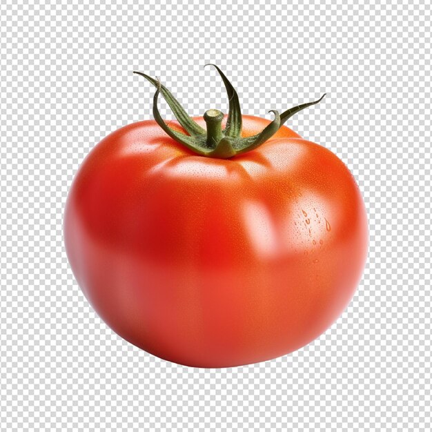 Tomato isolated on white background