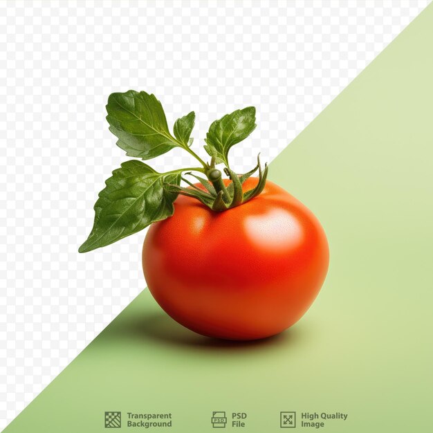 PSD tomato on leaves