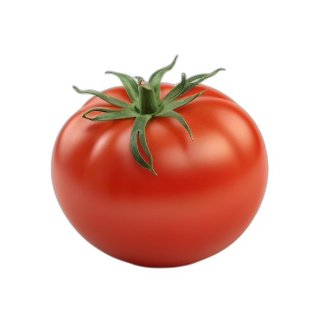 Tomato psd on a white background