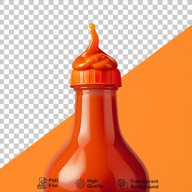 PSD tomato sauces isolated on transparent background include png file