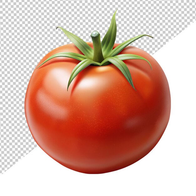 PSD tomato on transparent background