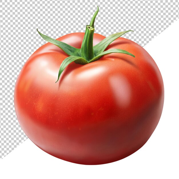 PSD tomato on transparent background