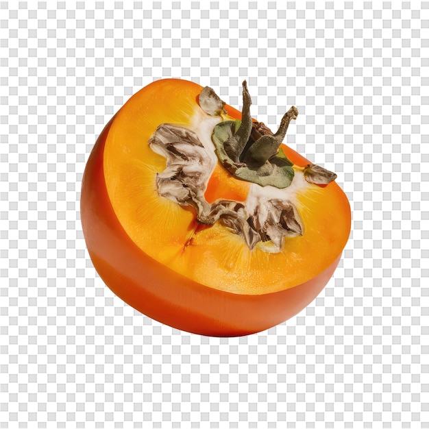 PSD a tomato with the bottom half cut off