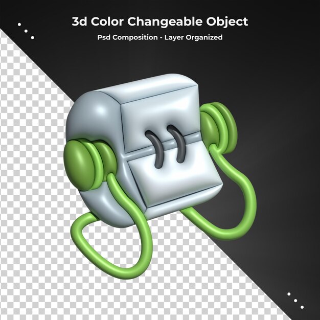 tool for paper and documents 3d rendering attaching drawings and sketches staple for stationary