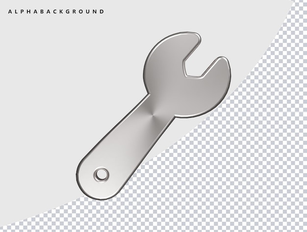 PSD tool icon 3d render illustraton